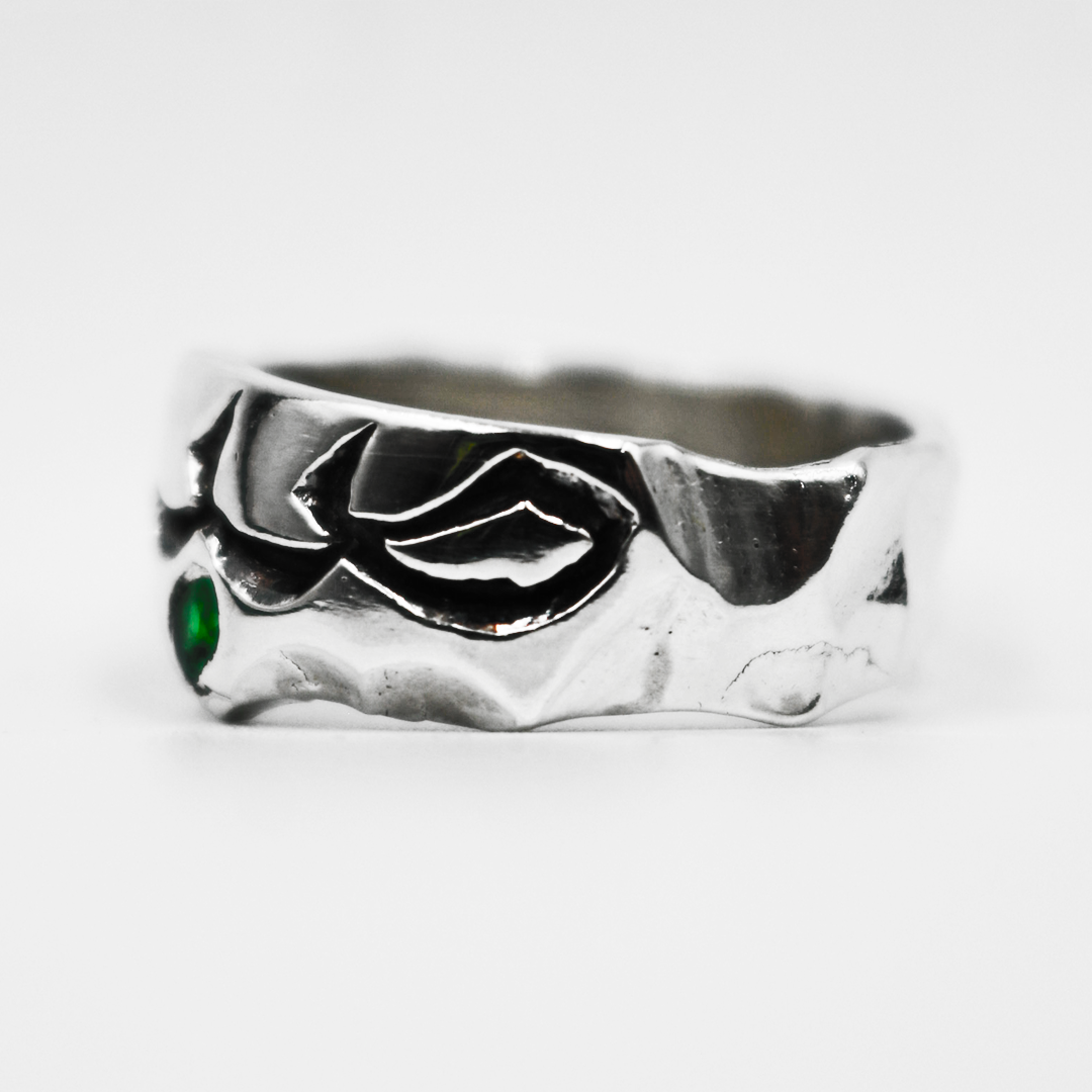Sabr Ring + Emerald