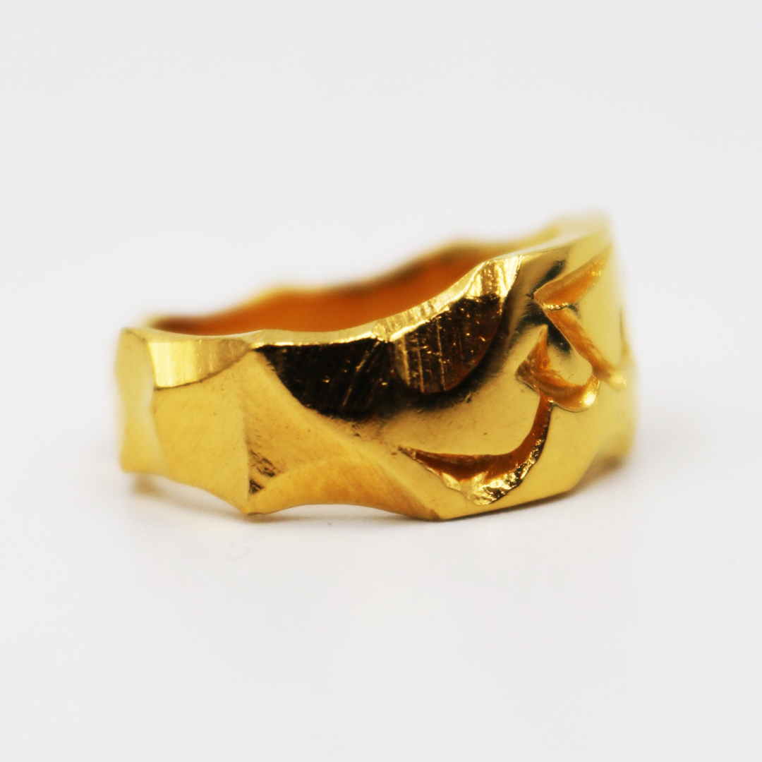 Shukr Ring 24K Gold Plated
