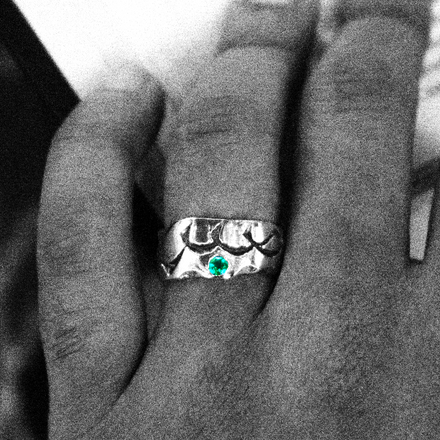 Sabr Ring + Emerald