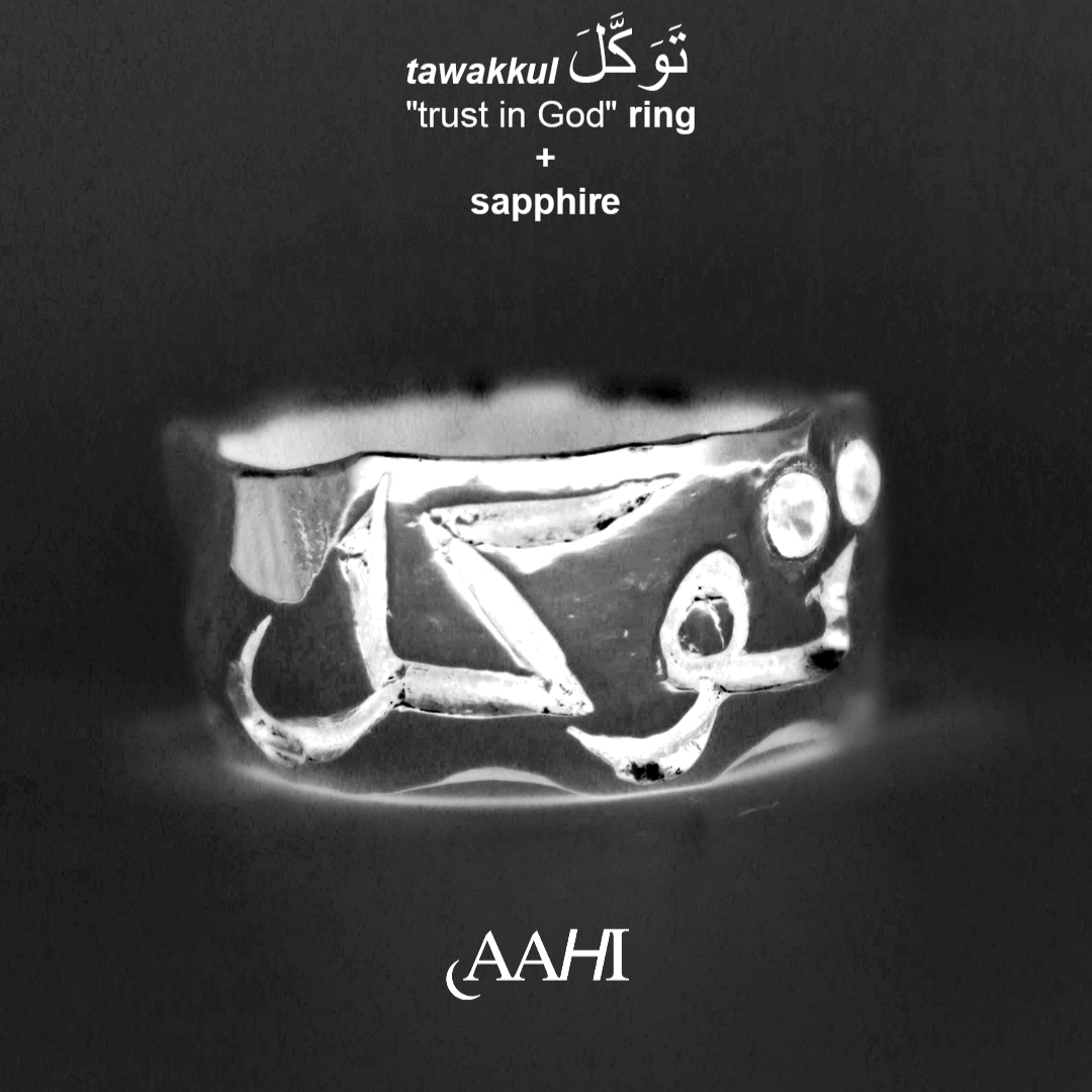Tawakkul Ring + Sapphire